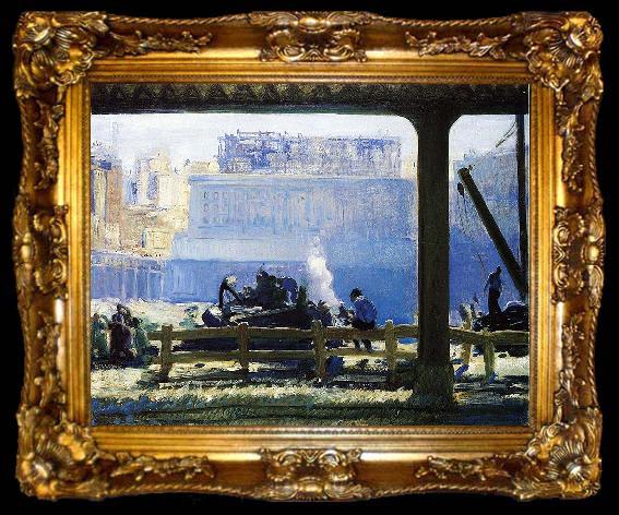 framed  George Wesley Bellows Blue Morning, ta009-2